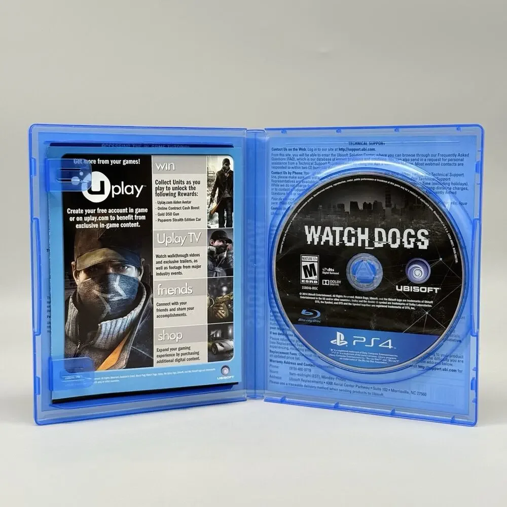 Watch Dogs Sony PlayStation 4, Walmart Edition, 2014 PS4 Tested